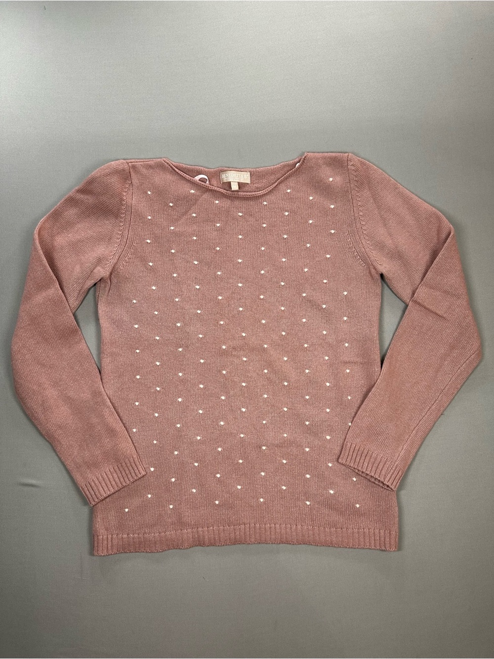 Benedetta B. Merino Wool Cashmere Sweater - Womens Medium